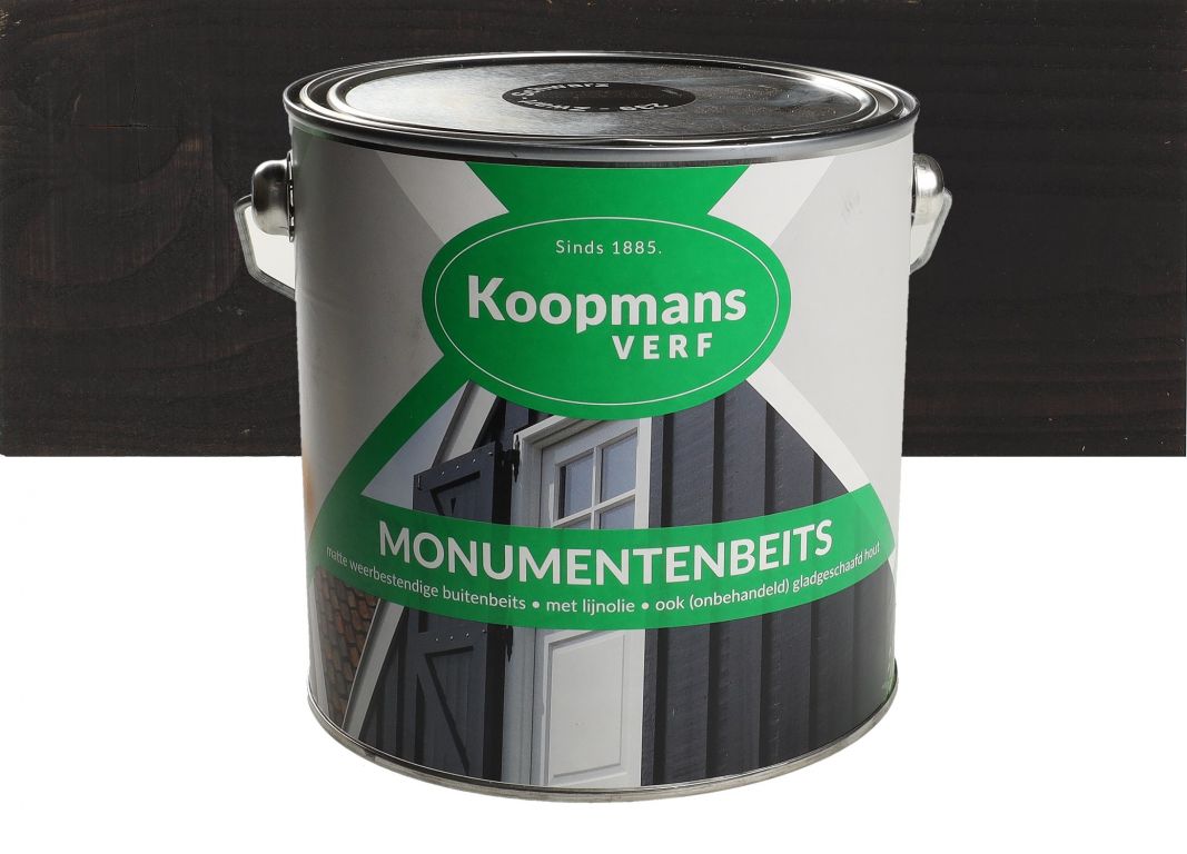 Koopmans Monumentenbeits zwart