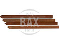 Hardhouten piketpaal 40x40mm