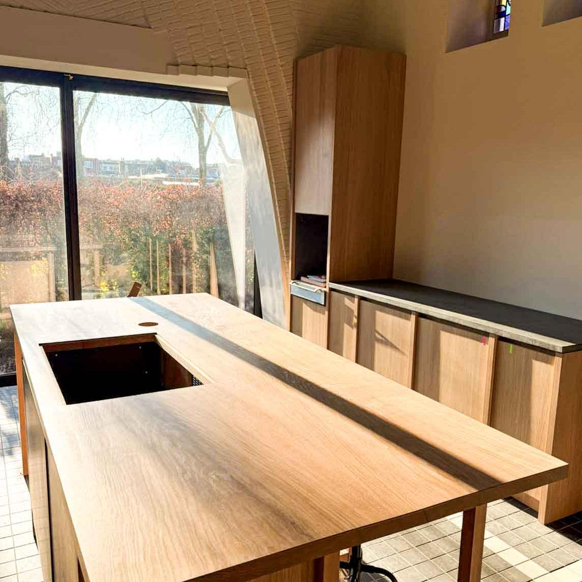 Houten vensterbanken op maat