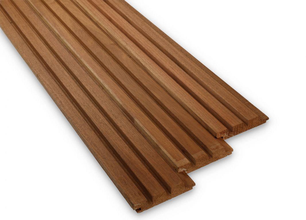 Thermowood Ayous triple rhombus gevelbekleding 25x130 mm