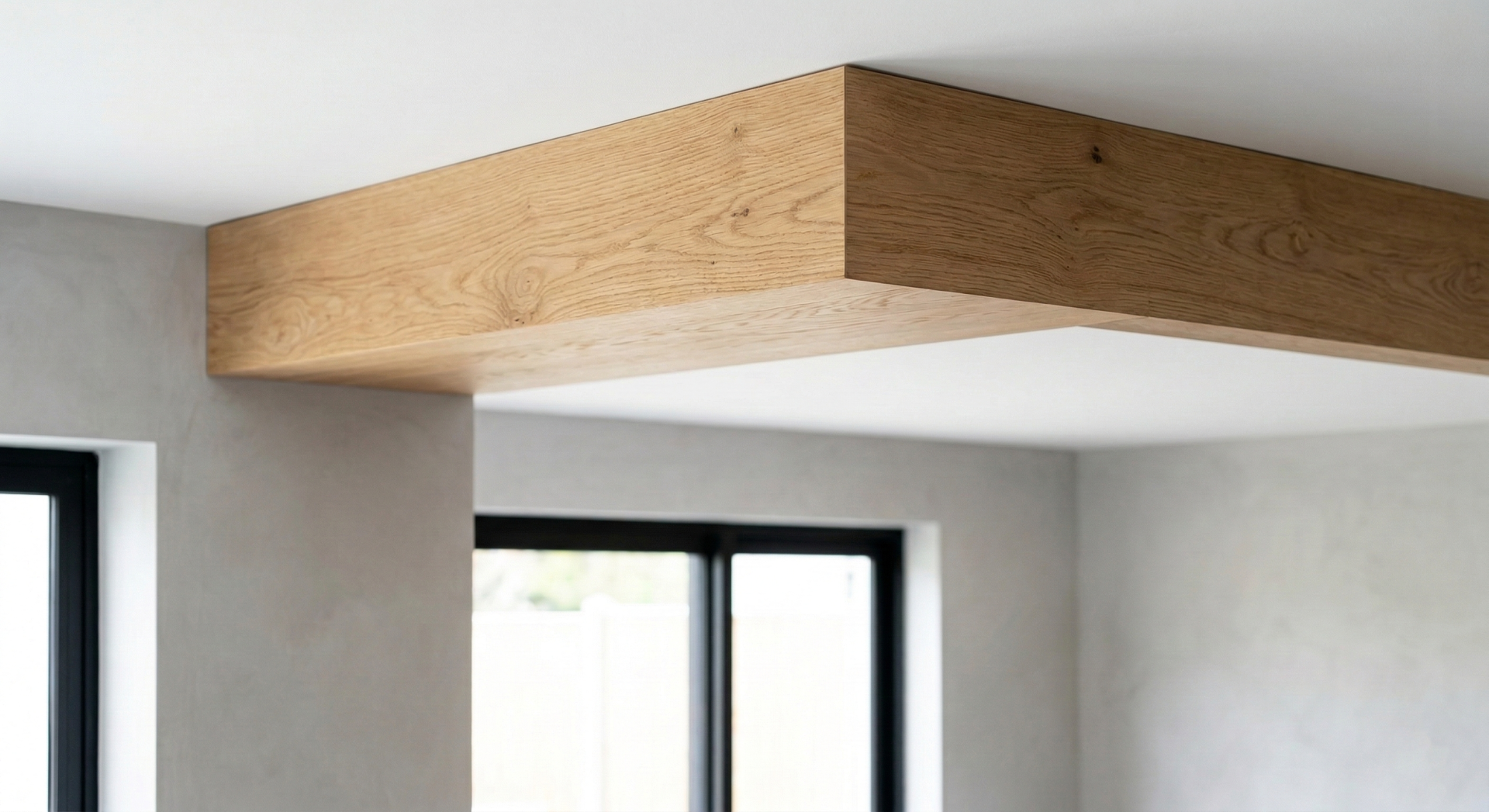 houten koof aan plafond