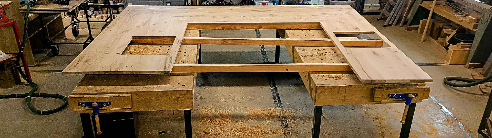 Houten aanrechtblad op maat