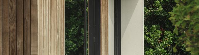 Houten gevelbekleding