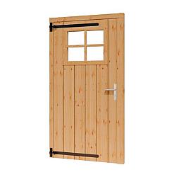 Douglas deur met raam 93cm breed, LD