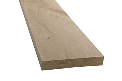 Eiken plank 19cm breed, 32mm dik