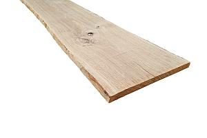 Eiken schorsplank 45cm breed