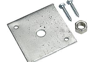Stelplaat M16 losse moer