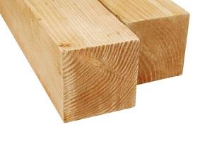 Douglas Balk 150x150mm 3.6m1 lengte; bezaagd