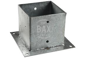 151x151mm met voetplaat