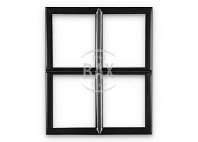 Stalen raam vierkant 