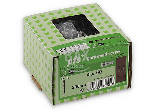 RVS 4x50mm (zwart)