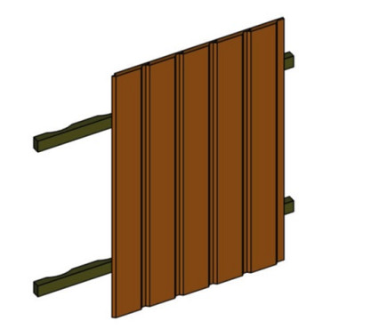 Vuren Ventilatielat 28x45mm