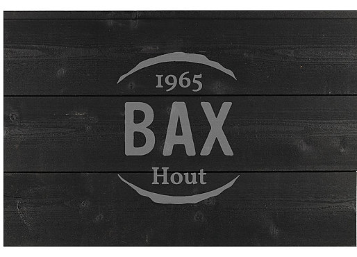 18x180mm Zwart