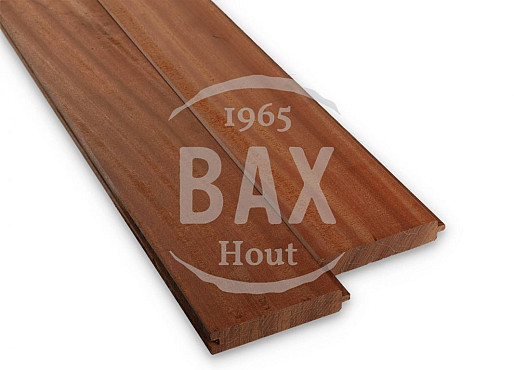 Hardhouten damwand plank