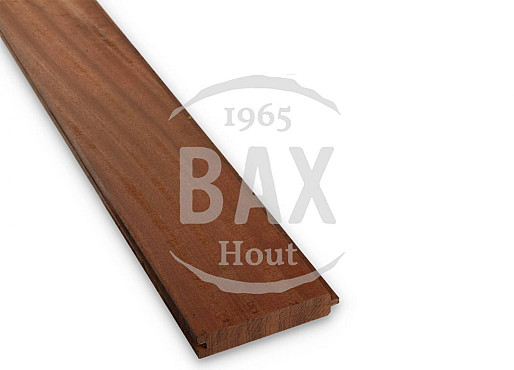 Hardhouten damwand plank