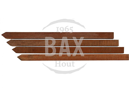 Hardhouten piketpaal 40x40mm