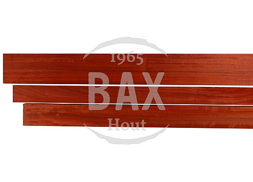 Padouk hout geschaafd 55mm dik