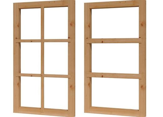 Douglas vast raam 642x1168mm