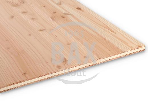 Douglas 3-laagse plaat, 125cm breed, 21mm dik