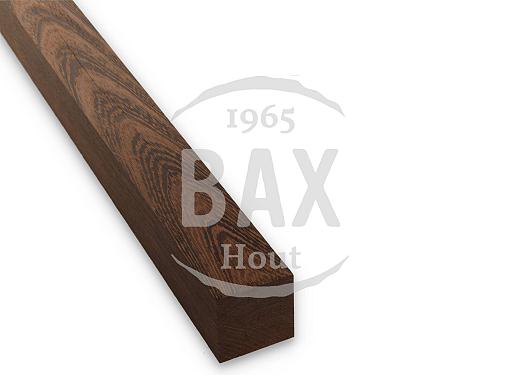 Wengé balk 70x70mm geschaafd