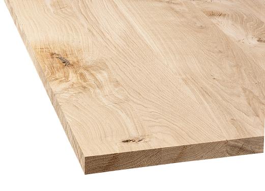 Eiken paneel 100cm breed, 4cm dik