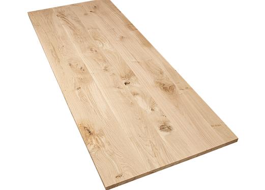 Eiken paneel 100cm breed, 4cm dik