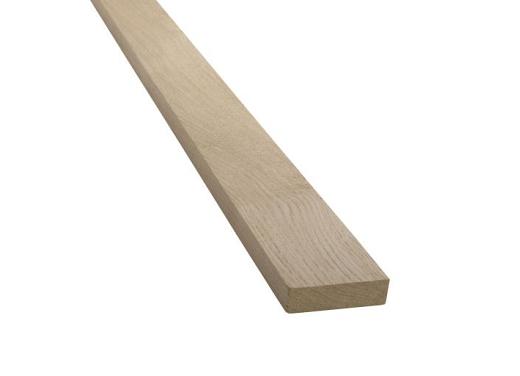 Korte Eiken plank 5cm breed