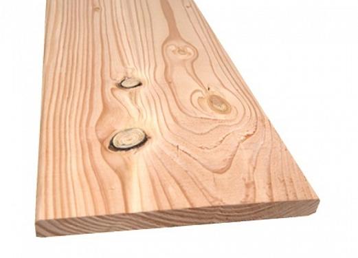 Douglas Plank Geschaafd 25x280mm