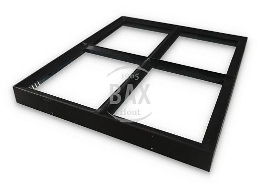 Stalen raam vierkant