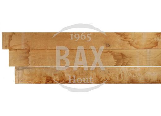 Ruwe eiken plank 150mm breed, 25mm dik
