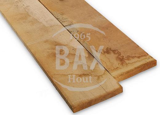 Ruwe eiken plank 200mm breed, 25mm dik
