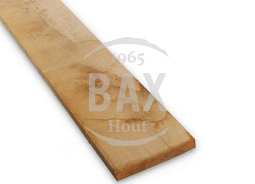 Ruwe eiken plank 200mm breed, 25mm dik