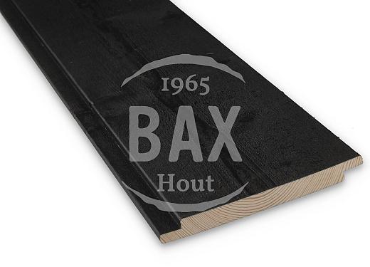 Sponningplank zwart 18x180mm
