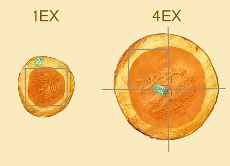 Douglas Balk 150x150mm