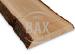 Eiken Schorsdeel Geschaafd, Rustiek ABC, KD, 65mm dik, 300 - 400cm lengte