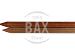 Hardhouten paal 70x70mm