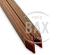 Hardhouten paal 70x70mm