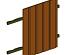 Vuren Ventilatielat 28x45mm