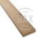 Eiken plank 16,5cm breed, 32mm dik