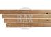 Eiken plank 10cm breed, 65mm dik