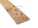 Douglas Plank Geschaafd 25x200mm